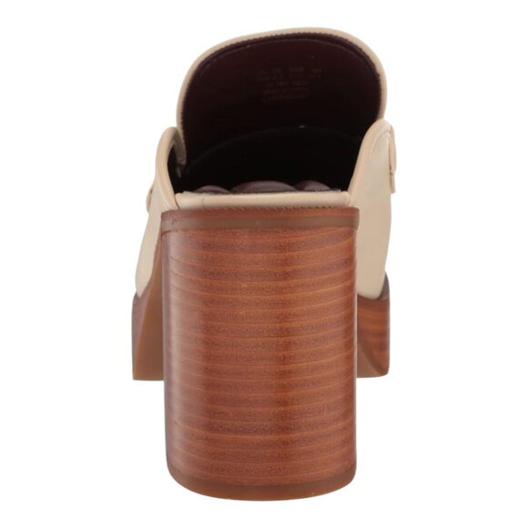 New Franco Sarto Women's Katra Clog - Color: Chifon Beige - Size: 10M (26 cm) - Picture 12 of 15